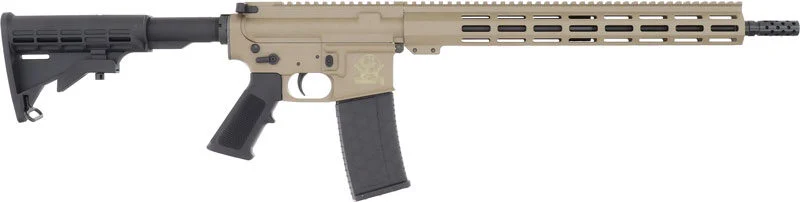 GLFA AR15 LEFT HAND RIFLE 223 - WYLDE 16" NIT BBL FDE 2 GLFA AR15 LEFT HAND RIFLE 223 - WYLDE 16" NIT BBL FDE - Image 2
