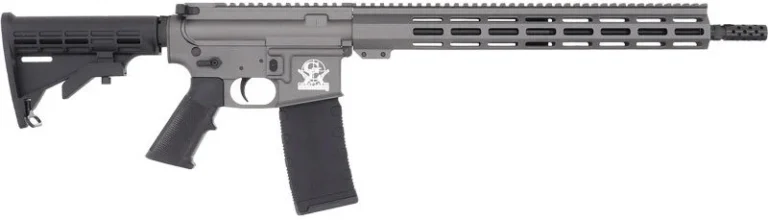 GLFA AR15 LEFT HAND RIFLE 223 - WYLDE 16" NIT BBL TUNGSTEN