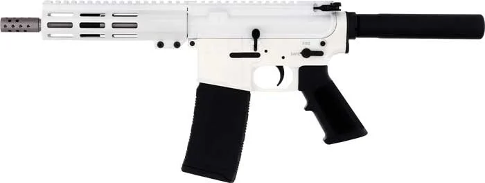 GLFA AR15 PISTOL 223 WYLDE - 7.5" STAINLESS BBL WHITE 2 GLFA AR15 PISTOL 223 WYLDE - 7.5" STAINLESS BBL WHITE - Image 2
