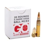 GO 556NATO M193 55GR FMJ 20/1000 2 GLOGO850003223346 1
