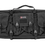 GPS DOUBLE RIFLE CASE 28" BLACK 2 GOGPS DRC28 1