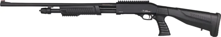 IVER JOHNSON PUMP 20GA 3" - 24" PISTOL GRIP BLACK SYNTH.