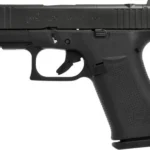 GLOCK 43X MOS 9MM LUGER FS 10 - SHOT BLACK FRONT RAILS 2 GPX4350201FRMOS 2