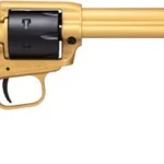 HERITAGE 22LR 6.50" FS - GOLD POLYMER GRIP 5 GRR22S6
