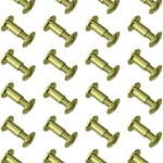 GROVTEC BRASS CHICAGO SCREWS - 24-PACK 2 GTHM61