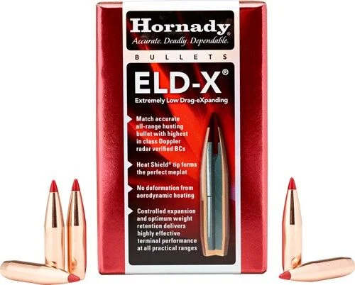 HORNADY BULLETS 270 CAL .277 - 145GR. ELD-X 100CT 15BX/CS 1 HORNADY BULLETS 270 CAL .277 - 145GR. ELD-X 100CT 15BX/CS