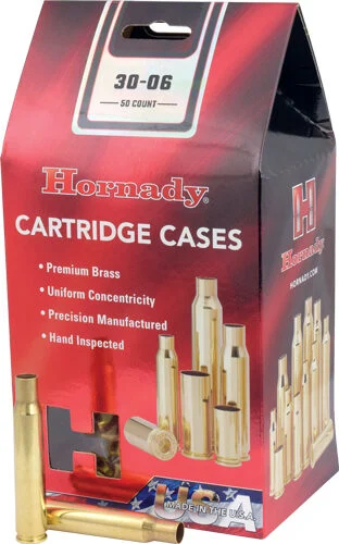 HORNADY UNPRIMED CASES 30-06 - SPRINGFIELD 50 PACK 5PK/CS 1 HORNADY UNPRIMED CASES 30-06 - SPRINGFIELD 50 PACK 5PK/CS