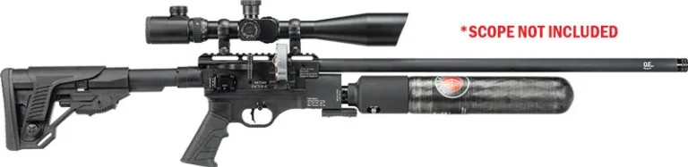 HATSAN FACTOR RC .22 PCP - SIDE LEVER 2-MAGS BLACK