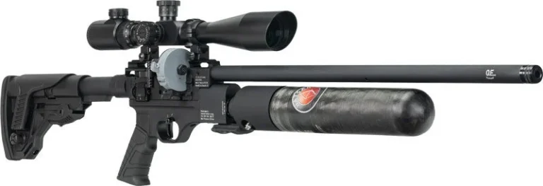 HATSAN FACTOR RC .22 PCP - SIDE LEVER 2-MAGS BLACK