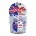 H/L USA PLUGS 100PR RED/WHITE/BLUE 2 HLR03113 1