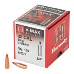 HRNDY V-MAX 22 CAL .224 55GR 100CT 2 HRB22271 1
