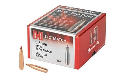 HRNDY ELD-M 6.5MM .264 147GR 100CT 1 HRNDY ELD-M 6.5MM .264 147GR 100CT