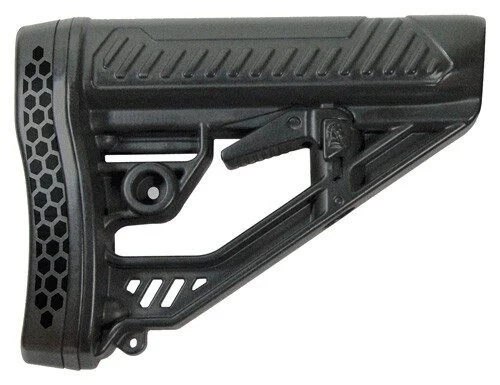 ADAPTIVE TACTICAL STOCK AR-15 - MIL-SPEC POLYMER BLACK 1 ADAPTIVE TACTICAL STOCK AR-15 - MIL-SPEC POLYMER BLACK