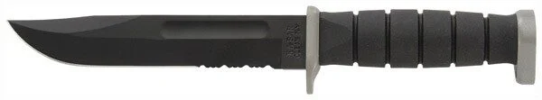 KA-BAR D2 EXTREME KNIFE - 7" SERR W/PLASTIC SHEATH 1 KA-BAR D2 EXTREME KNIFE - 7" SERR W/PLASTIC SHEATH