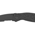 KERSHAW BLUR TANTO 3.4" BLK/BLK SERR 2 KER1670TBLKST 1