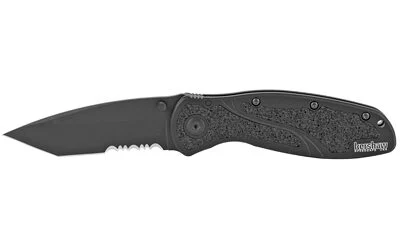 KERSHAW BLUR TANTO 3.4" BLK/BLK SERR 1 KERSHAW BLUR TANTO 3.4" BLK/BLK SERR