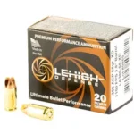 LEHIGH XTRM DFNS .380ACP 68GR 20/200 2 LHLA380 68 XD 1