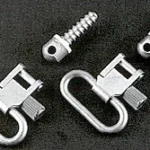 MICHAELS SWIVEL SET 1" FOR - STANDARD RIFLES SILVER 2 M1002