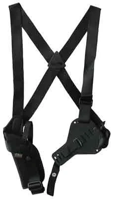 MICHAELS V-SHOULDER HOLSTER - #2 RH NYLON BLACK 1 MICHAELS V-SHOULDER HOLSTER - #2 RH NYLON BLACK