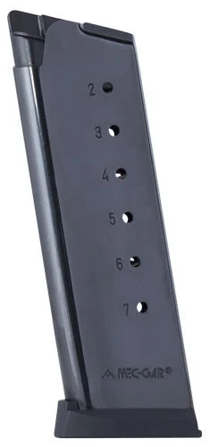 MEC-GAR MAGAZINE 1911 OFFICERS - 45ACP 7RD BLUED 1 MEC-GAR MAGAZINE 1911 OFFICERS - 45ACP 7RD BLUED