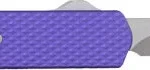 COBRATEC MINI MAMBA OTF GEN 2 - KNURLED PURPLE 2.25" D2 DROP 5 MNPURMGEN2DNS BACK