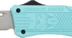 COBRATEC MEDIUM CTK1 OTF - MINT BLUE 3" DROP POINT 2 MTBCTK1MDNS
