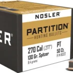 NOSLER BULLETS 270 CAL .277 - 130GR PARTITION 50CT 2 N16322 1