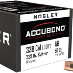 NOSLER BULLETS 338 CAL .338 - 225GR ACCUBOND 50CT 2 N54357 1