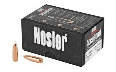 NOSLER 30 CAL 150GR ACCUBOND 50CT 1 NOSLER 30 CAL 150GR ACCUBOND 50CT