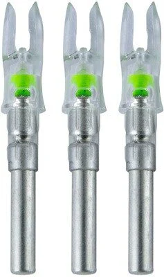 NOCKTURNAL LIGHTED NOCK - S-SERIES GREEN 3/PACK 1 NOCKTURNAL LIGHTED NOCK - S-SERIES GREEN 3/PACK