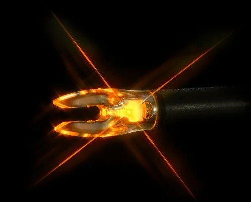 NOCKTURNAL LIGHTED NOCK - UNIVERSAL FIT ORANGE 3/PACK 1 NOCKTURNAL LIGHTED NOCK - UNIVERSAL FIT ORANGE 3/PACK