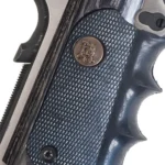 PACHMAYR LAMINATED WOOD GRIPS - 1911 CHARCOAL SILVERTONE 2 P00433