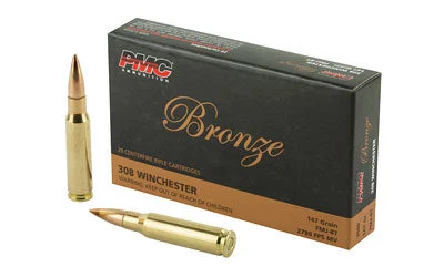 PMC BRNZ 308WIN 147GR FMJ 20/500 1 PMC BRNZ 308WIN 147GR FMJ 20/500