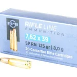 PPU 7.62X39 SP 123GR 20/1000 2 PPUPP739S 1