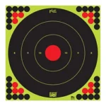 PRO-SHOT TARGET 17" GRN BULLSEYE 5PK 2 PROLONGRANGE 1725 5PK 1
