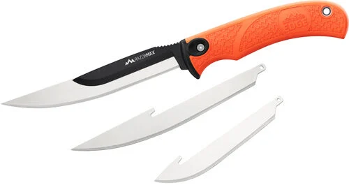 OUTDOOR EDGE RAZORMAX W/ 3.5" - DP BLADE & 5" BONING BLADE 1 OUTDOOR EDGE RAZORMAX W/ 3.5" - DP BLADE & 5" BONING BLADE