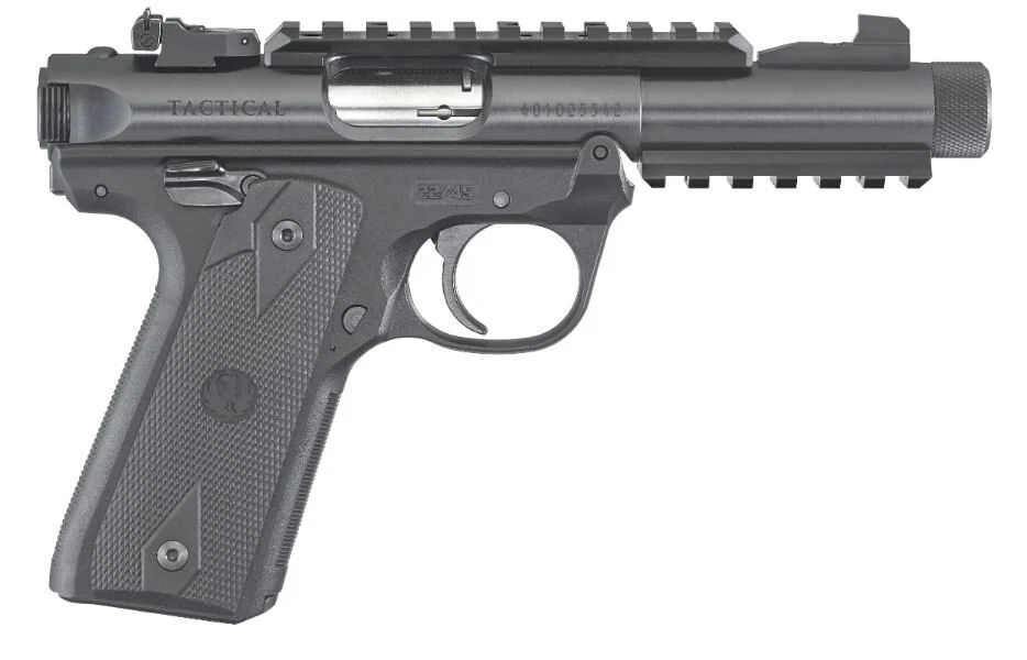 RUGER MKIV 22/45 TACTICAL 22LR 4.4" 1 RUGER MKIV 22/45 TACTICAL 22LR 4.4"