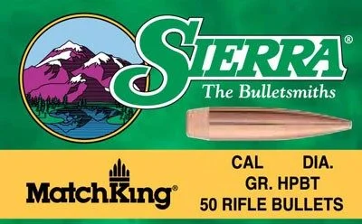SIERRA BULLETS .30 CAL .308 - 125GR HP MATCH 100CT 1 SIERRA BULLETS .30 CAL .308 - 125GR HP MATCH 100CT
