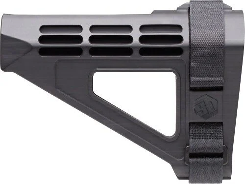 SB TACTICAL BRACE SBM4 BLACK - FITS AR PISTOL BUFFER TUBES 1 SB TACTICAL BRACE SBM4 BLACK - FITS AR PISTOL BUFFER TUBES