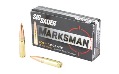 SIG AMMO 300BLK 125GR OTM 20/500 1 SIG AMMO 300BLK 125GR OTM 20/500
