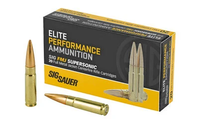SIG AMMO 300BLK 125GR FMJ 20/500 1 SIG AMMO 300BLK 125GR FMJ 20/500
