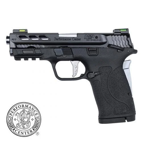 SMITH AND WESSON M&P380 PC 380ACP PORTED SILVER 1 SMITH AND WESSON M&P380 PC 380ACP PORTED SILVER