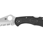 SPYDERCO DELICA4 NYLON PLAIN/SPYDER 2 SPYC11PSBK 1