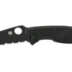 SPYDERCO TENACIOUS LTWGHT 3.39" BLK 2 SPYC122PSBBK 1