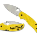 SPYDERCO SAGE 5 LW SALT 3" YELLOW 2 SPYC123PYL 1