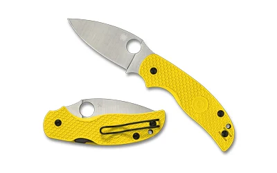 SPYDERCO SAGE 5 LW SALT 3" YELLOW 1 SPYDERCO SAGE 5 LW SALT 3" YELLOW