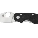 SPYDERCO CAT BLACK G-10 PLAINEDGE 2 SPYC129GP 1