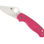 SPYDERCO PARA 3 LW PNK/SLV BD1N 2 SPYC223PPN 1