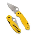 SPYDERCO PARA 3 LW SALT SE YELLOW 2 SPYC223SYL 1