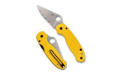 SPYDERCO PARA 3 LW SALT SE YELLOW 1 SPYDERCO PARA 3 LW SALT SE YELLOW